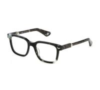 Police VPLG80 MONUMENT 2 869 Man Optical frames Acetate Black Squared