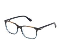 Police VPLN81 ORIGINS LITE 23 0LMB Man Optical frames Acetate Brown Squared