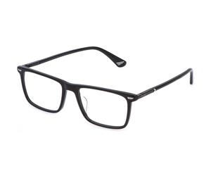 Police VPLQ68 NEW CROSSROADS 1 700 Man Optical frames Acetate Black Squared
