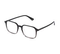 Police VPLQ69 NEW CROSSROADS 2 01EX Man Optical frames Acetate Grey Squared