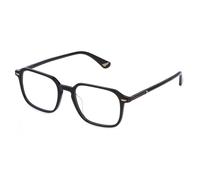 Police VPLQ69 NEW CROSSROADS 2 700Y Man Optical frames Acetate Black Squared