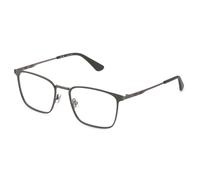 Police VPLQ70 CODE 7 622 Man Optical frames Metal Grey Squared