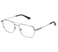 Police VPLQ75 ORIGINS TITAN 2 Men's Glasses, Silver, Size 54