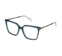 Police VPLR14 JADE 2 03GE Woman Optical frames Acetate Green Squared