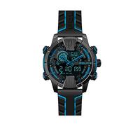 Police Watch Taronga Collection | Analog/Digital | Men's Quartz Multidial with Silicone Strap, Blue, Strip