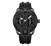 Police Watches Fast Lane Mens Analogue Quartz Watch with Leather Bracelet PEWGB0039840