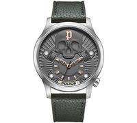 Police Analog PEWJA2227703, Black/White, 46MM, Strap: