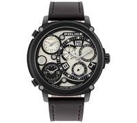 Police Watches Titan Mens Analogue Quartz Watch with Leather Bracelet PL.15659JSB-14