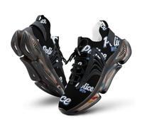 Police Wife Back The Blue Men's Running Shoes | Lightweight Breathable Slip Resistant Athletic Sneakers for Walking
