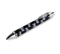 Police Wife Back The Blue Retractable Ballpoint Pens 0.5mm Fine Black Inks Roller Smooth Writing Office Supplies 1 PCS