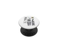 Police Wife Back The Blue Support Thin Blue Line PopSockets Adhesive PopGrip