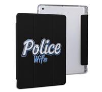 Police Wife Back The Blue Tablet Case with Pen Slot Compatible with IPAD 2020