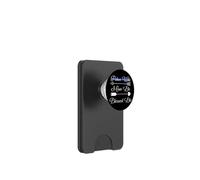 Police Wife Mom Life Blessed Life Funny The Thin Blue Line PopSockets PopWallet for MagSafe