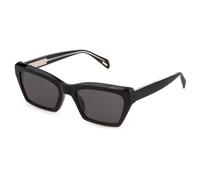 Police Woman SPLG22 DAWN 7 0700 Sunglasses Acetate Black Grey Squared Normal
