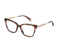 Police Woman VPLG28 FAME 4 09YB Optical frames Acetate Havana Butterfly