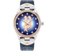 Police Women's PL16029MSTR-03 36mm Quartz Watch in Blue Police Blue One Size