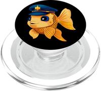 Policeman Goldfish PopSockets PopGrip for MagSafe