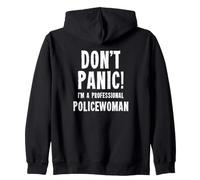 Policewoman Zip Hoodie