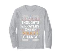 Policy & Change Activist Statement Long Sleeve T-Shirt