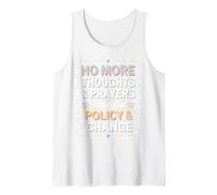 Policy & Change Activist Statement Tank Top