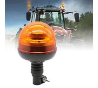 Polieez LED Emergency Strobe Light for Trucks, 10~30V Pole Mount Vehicle Warning Light, 42 LEDs & 10 Modes, LED Beacon Light for Vehicles, Construction Truck Tractor Golf Carts Snow Plow, IP67