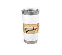 Polikarpov I-16 Spanish Civil War Soviet Fighter Plane Stainless Steel Insulated Tumbler