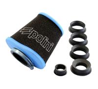 Polini Air Box Big evolution Conical Air Filter Straight Attachment with Adapter Diameter 28, 35, 42, 45, 49, 55 mm (203.0160)