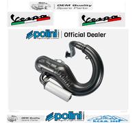Polini Exhaust Muffler For Piaggio Vespa 50 Special R L N Aluminum Silencer
