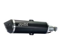 POLINI Muffler - Black Aluminium Piaggio, black