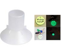 Polinox 00645000 Salt Funnel for Dishwasher, Bathtub Compatible with Bosch Siemens Neff Gaggenau Original with Fluorescent Keyring