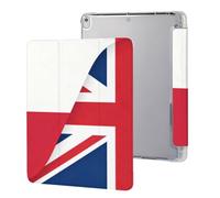 Polish And British Flags Tri-fold Tablet Case