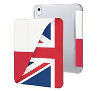 Polish And British Flags Tri-fold Tablet Case