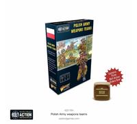 Polish Army Weapons Teams - Brand New - Warlord Games Bolt Action