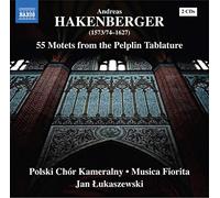 Andreas Hakenberge Andreas Hakenberger: 55 Motets from the Pelplin Tablatur (CD)