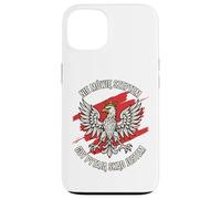 Polish Eagle Crowned Bold Pride Quote Red Brush Patriot Art Case for iPhone 13