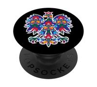 POLISH EAGLE | WYCINANKI Folk Art POLAND Xmas Easter Time PopSockets Adhesive PopGrip