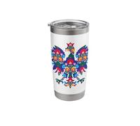 Polish Eagle | WYCINANKI Folk Art Poland Xmas Easter Time Stainless Steel Insulated Tumbler