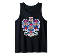 Polish Eagle | WYCINANKI Folk Art Poland Xmas Easter Time Tank Top