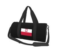 Polish Flag and Eagle Convertible Garment Bag with Shoulder Strap Carry on Garment Duffel Bag for Men Women Rolling Foldable for Travel Luggage Bags