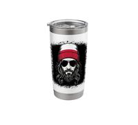 Polish Flag Beanie Man National Pride Stainless Steel Insulated Tumbler