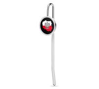 Polish Flag Eagle Metal Bookmark for Men Women Cute Book Page Markers for Birthday 1.2"