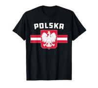 Polish Flag of Poland White Eagle Polska T-Shirt