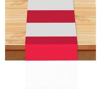 Polish flag Print Table Runner World Cup-Themed Dining Table Decor for Coffee Dining Table and More