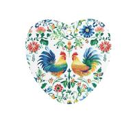 Polish Floral Folk Rooster Car Air Fresheners Auto Scented Aromatherapy Tablets Decoration Accessories Love form