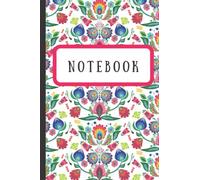 Polish Folk Art: Blank Lined Journal, 120 pages 6x9