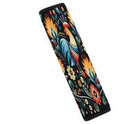 Polish Folk Art Pattern Car Seat Belt Cover Soft Comfortable Shoulder Seatbelt Pads Cover Seat Belt Pad for Suitable for Car Interior Accessorie