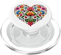 Polish Folk Art Wycinanki Floral PopSockets PopGrip for MagSafe