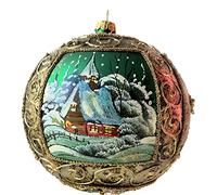 Polish Gallery Christmas Ornaments - Mouth Blown & Hand Painted Glass Balls