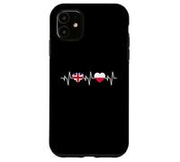 Polish heritage UK Polish British Flag Poland Flag Case for iPhone 11