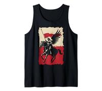 Polish Hussar Armor Warrior Polska Heritage Power Tank Top